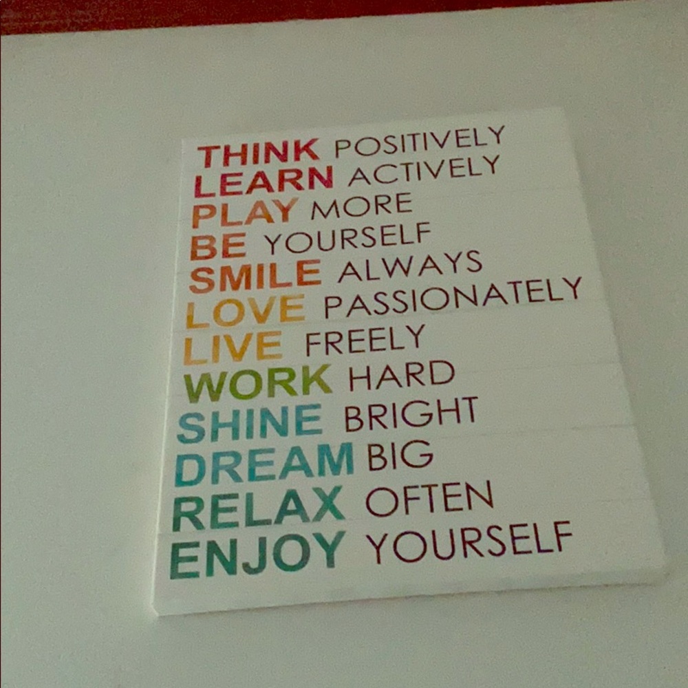 Affirmation poster